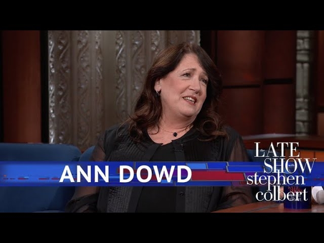 On The Late Show, Ann Dowd is the anti-Aunt Lydia in her delightful first-ever late-night appearance