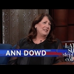On The Late Show, Ann Dowd is the anti-Aunt Lydia in her delightful first-ever late-night appearance