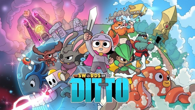 The
Swords Of Ditto reimagines
classic
Zelda
with Cartoon Network cuteness