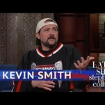 Kevin Smith engagingly overshares about his recent heart attack on The Late Show