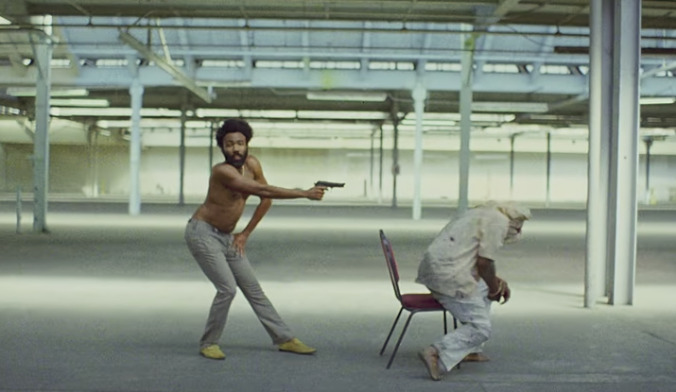 Donald Glover is shirtless and Purge-in' in a surprise new music video