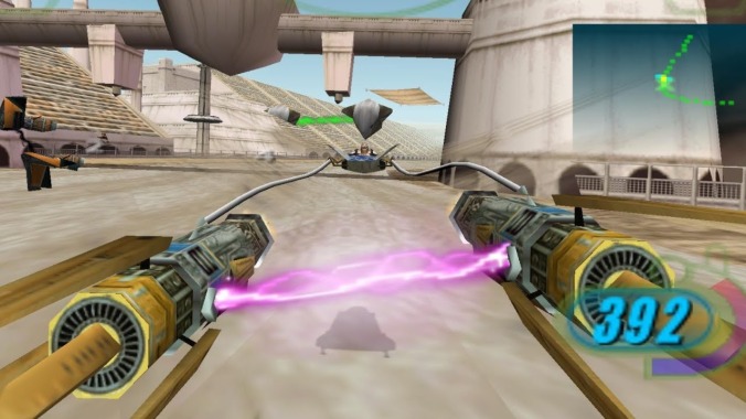 The
podracing video game holds up way better than Star
Wars’ actual podrace