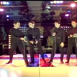 It's 3 p.m., let's say "buona sera" to this video of Kraftwerk performing on Italian TV