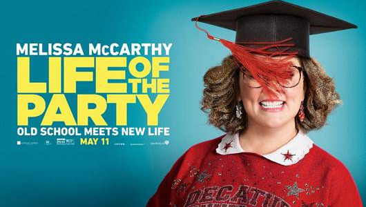 Melissa McCarthy goes back to school in the feeble campus comedy Life Of The Party