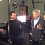 Harrison Ford is now hazing Alden Ehrenreich, as is his god-given right