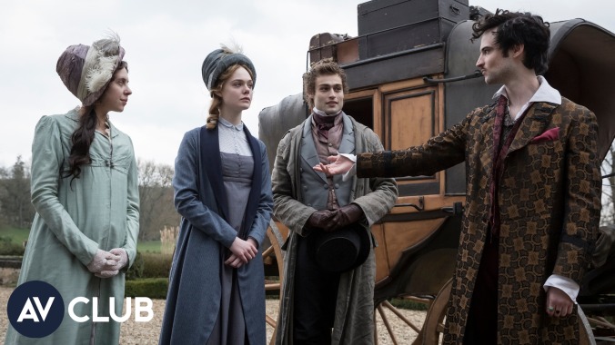 Elle Fanning and the cast of Mary Shelley didn’t know much about the author before reading the script