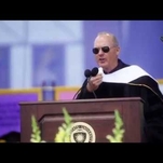 Michael Keaton caps commencement speech by reminding everyone he's Batman