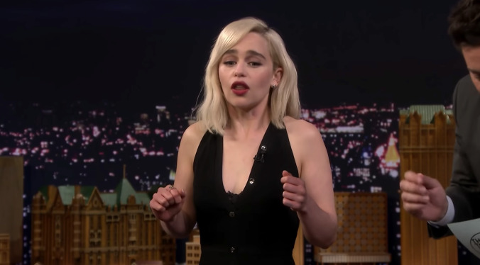 Watch Emilia Clarke unleash one of the worst Wookiee impressions ever heard