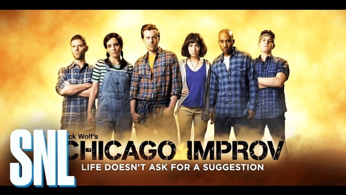 Tina Fey returns to her Chicago improv roots for SNL's Chicago Improv (a Dick Wolf production)