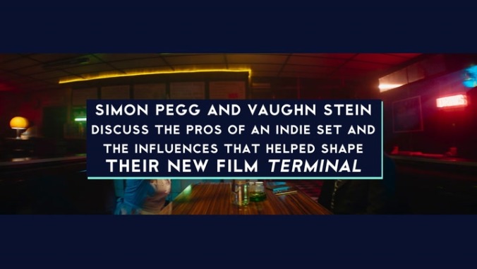 Simon Pegg and Vaughn Stein’s new film Terminal draws influence from Blade Runner and 1984