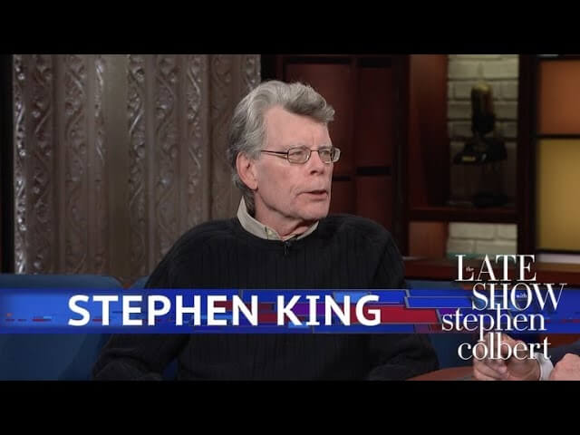 Stephen King tells Stephen Colbert which of his fictional monsters Donald Trump most resembles