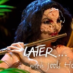 Björk's first TV performance in almost a decade includes flutes, masks, plants