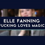 Elle Fanning is really into magic