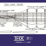 Here's the musical notation for THX's iconic, ear-melting movie intro