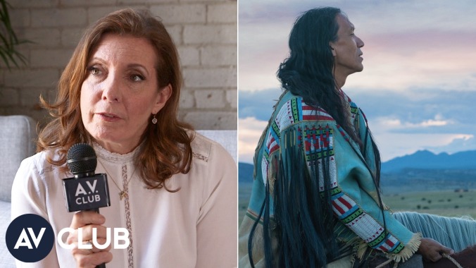 Director Susanna White recreated Sitting Bull's cabin for the new biopic, Woman Walks Ahead 