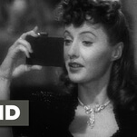 Barbara Stanwyck is a grifter who swipes hearts in The Lady Eve