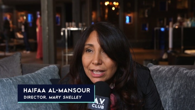 Haifaa al-Mansour hopes to inspire women with the story of Mary Shelley 