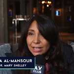 Haifaa al-Mansour hopes to inspire women with the story of Mary Shelley 