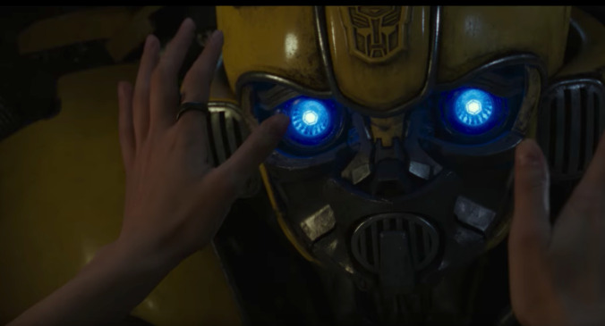 Transformers morphs into cute mode in the Bumblebee trailer