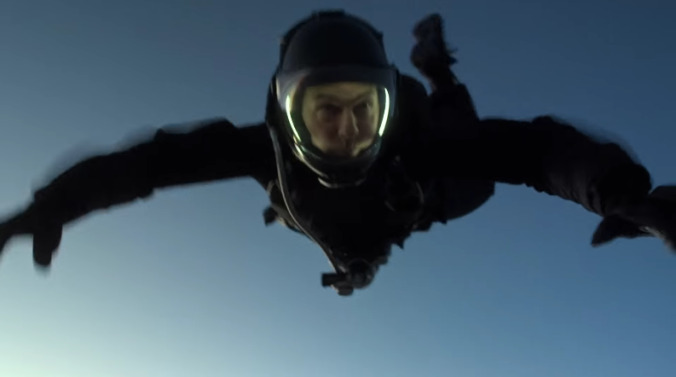 Watch Tom Cruise almost kill himself to entertain you in the new Mission: Impossible