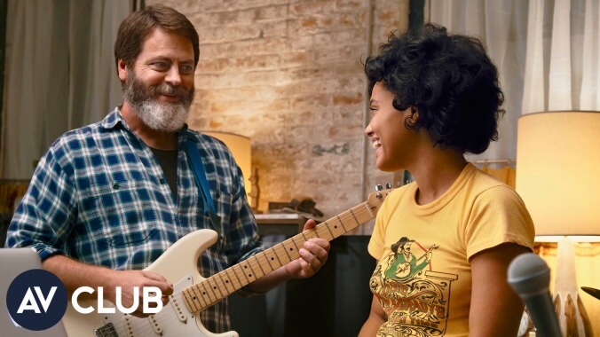 Nick Offerman talks Hearts Beat Loud and Kiersey Clemons’ amazing voice