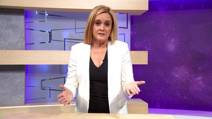 On Full Frontal, Samantha Bee apologizes for her bad words, waits for the outrage over Trump's cruel actions