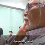 It's 3 p.m., so let's watch Hayao Miyazaki rip some poor A.I. nerds apart for creating "an insult to life itself"