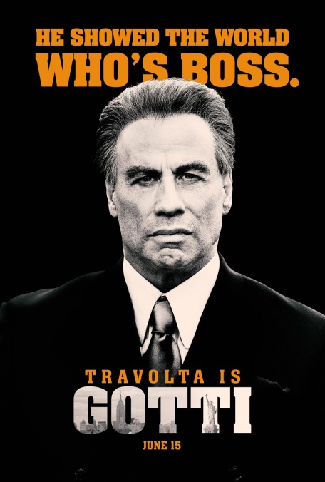 John Travolta and E from Entourage turn infamous mob boss Gotti into a scowling bore