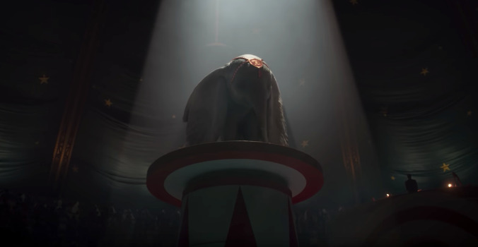 Tim Burton's live-action Dumbo takes flight in its first teaser