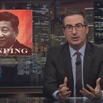 John Oliver breaks from tracing the rise of American authoritarianism to talk China on Last Week Tonight