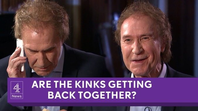 Wow, Ray Davies actually got The Kinks back together