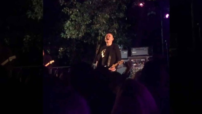 The Smashing Pumpkins played an L.A. house party, got shut down by the cops