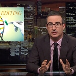 John Oliver rampages against the hysteria around gene editing on Last Week Tonight