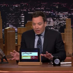 Here's Jimmy Fallon doing the same damn joke over and over again