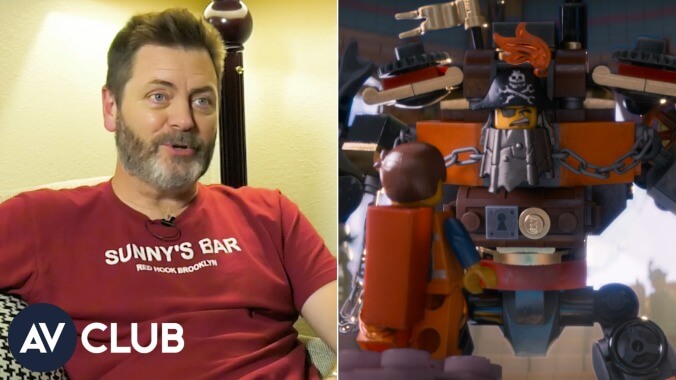 Nick Offerman loves harnessing his dulcet tones for voice work