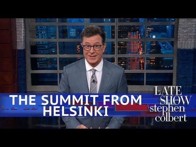 Late-night scorecard: "Holy shit, the president's an actual Russian agent" edition