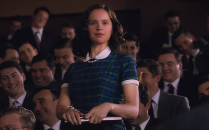 Felicity Jones becomes the Notorious RBG in first On The Basis Of Sex trailer