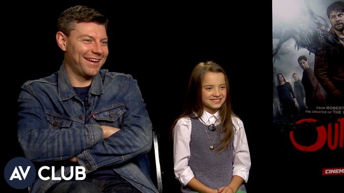 Outcast’s Patrick Fugit and Madeleine McGraw love to scare the crap out of each other on set