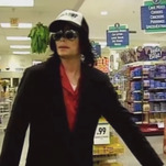 It's 3 p.m., let's watch Michael Jackson go pretend shopping in a rented-out grocery store