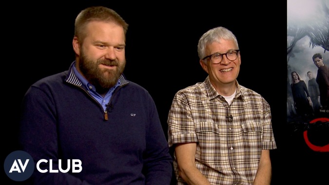 Outcast’s Robert Kirkman and Chris Black try to figure out what's scarier, spiders or snakes