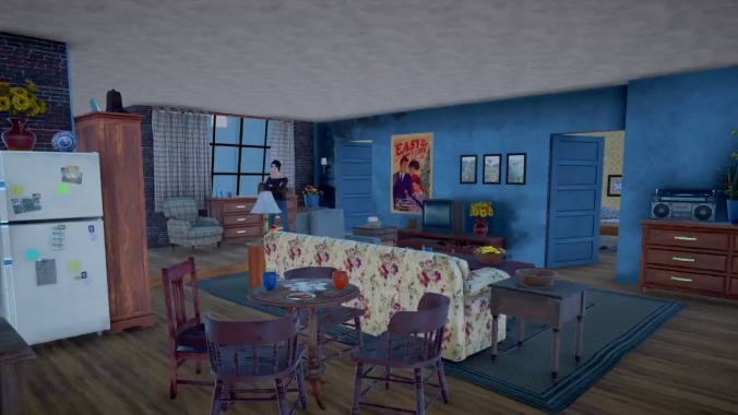 Inspirational modder remakes the entire Friends set, then walks around punching people in it