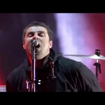 Liam Gallagher to rowdy festival crowd: "Which dickhead threw the fish here, then?"