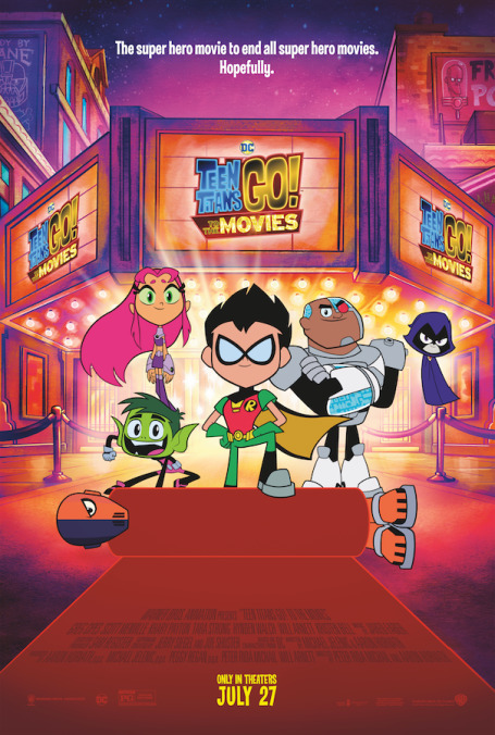 Teen Titans Go! To The Movies takes on the whole superhero genre with joyous absurdity