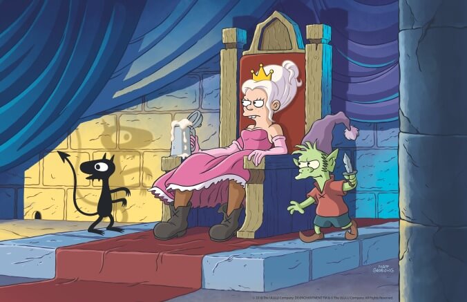 Matt Groening's first full Disenchantment trailer promises a feeling you won't want to drink away