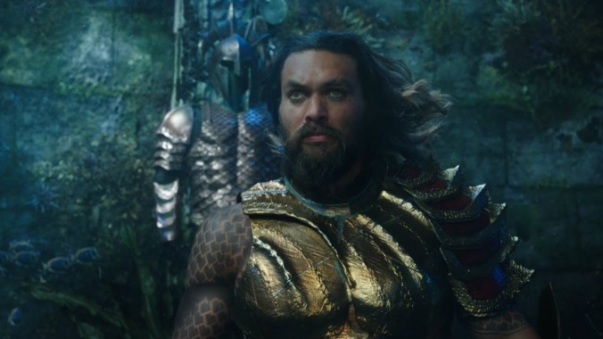 Jason Momoa makes a splash in the first Aquaman trailer