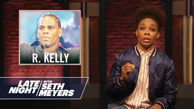 On Late Night, Amber Ruffin takes down R. Kelly for pedophilia, crappy rhymes