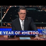 Stephen Colbert swallows hard and addresses boss Les Moonves' #MeToo mess