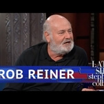 On The Late Show, Rob Reiner has acting notes for the Archie Bunker in the White House