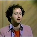 It's 3 p.m., so let's watch a sad-sack Andy Kaufman panhandle for loose change on Letterman