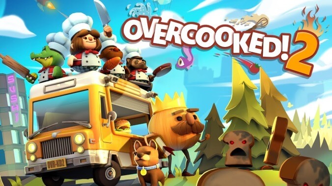 Exploding hot air balloons, zombie bread, and other joys from Overcooked 2's crazy cartoon kitchens